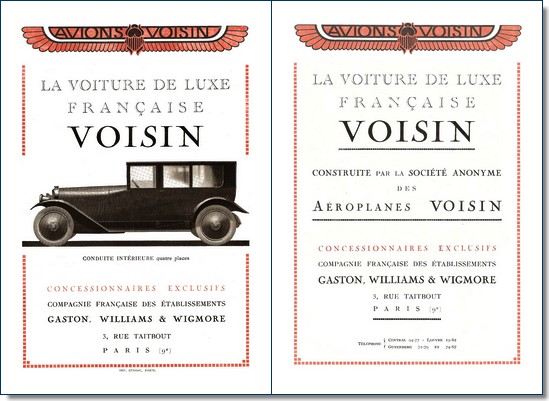 Pages ext&eacute;rieures